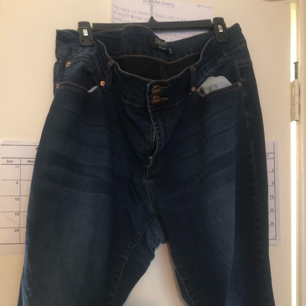 Plus size jeans